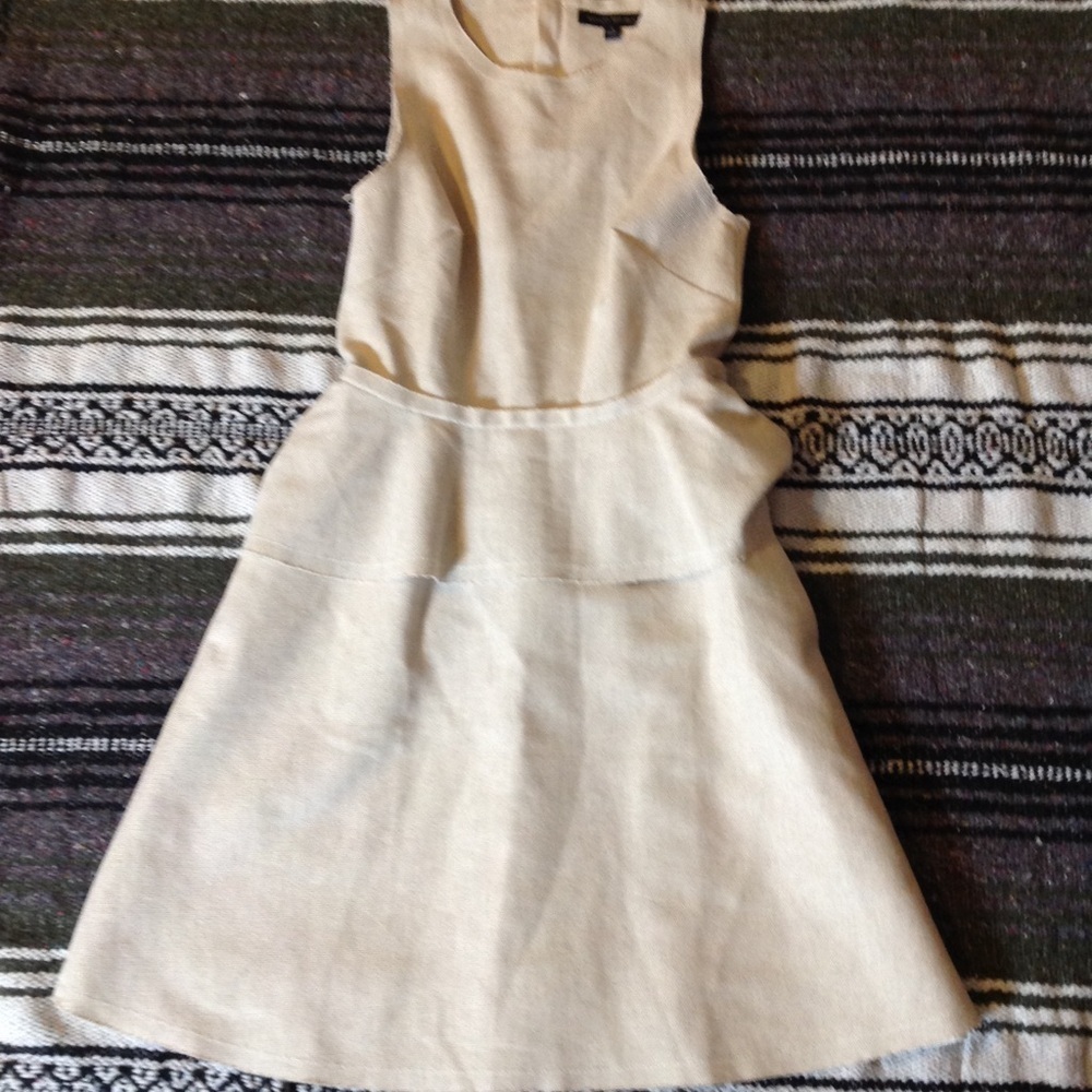 Banana Republic 4 Linen Blend shift dress